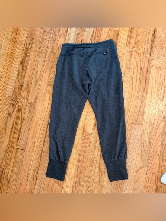 Patagonia Joggers Organic Cotton Dark Charcoal Gray Jogger Sweatpants XS - Picture 3 of 8